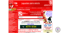 Desktop Screenshot of juguetesparaadulto.com.ar